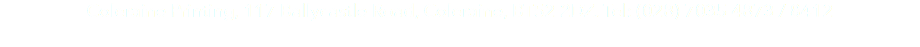 Coleraine Printing, 117 Ballycastle Road, Coleraine, BT52 2DZ. Tel: (028) 7035 4873 / 8412